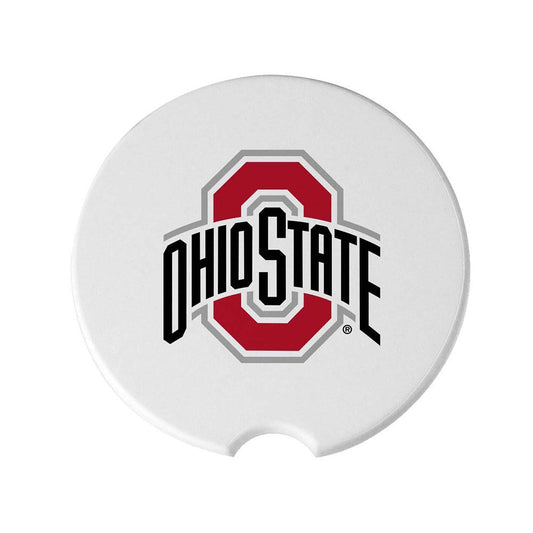 Ohio State University 2 Pack Logo Travel Coaster