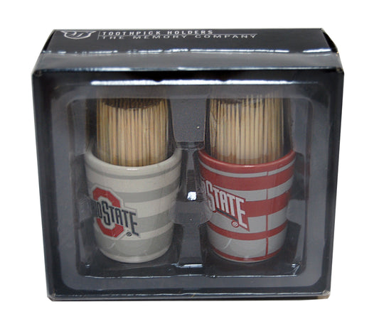 Ohio State University 2 Pack Toothpick Holder