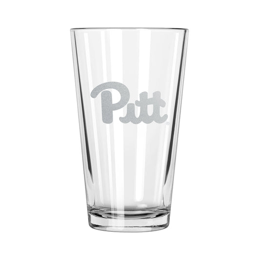 University of Pittsburgh 17Oz Etched Pint Glass