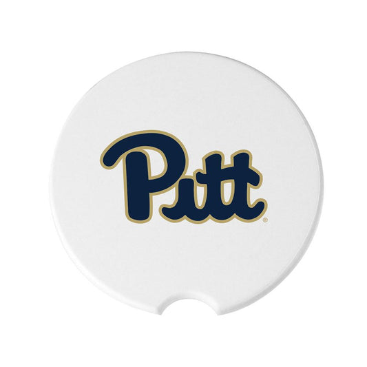 University of Pittsburgh 2 Pack Logo Travel Coaster