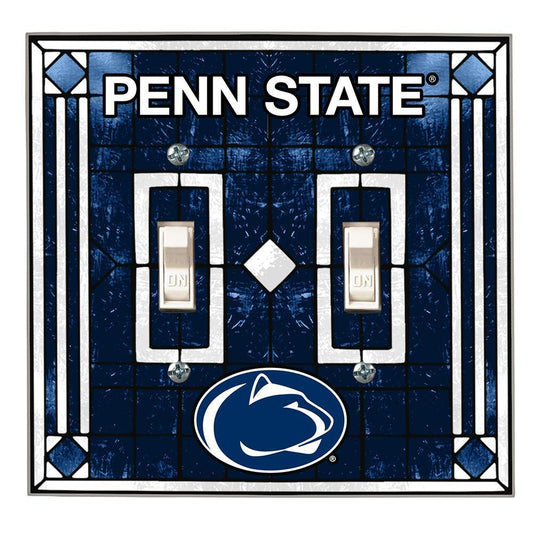 Pennsylvania State University Double Light Switch Cover