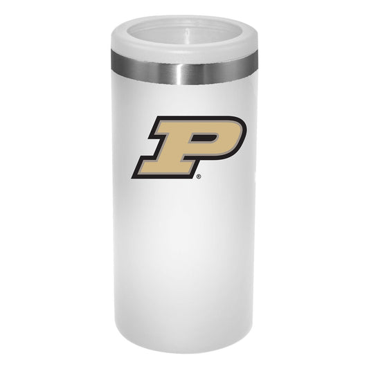 Purdue University 12Oz White Slim Can Holder