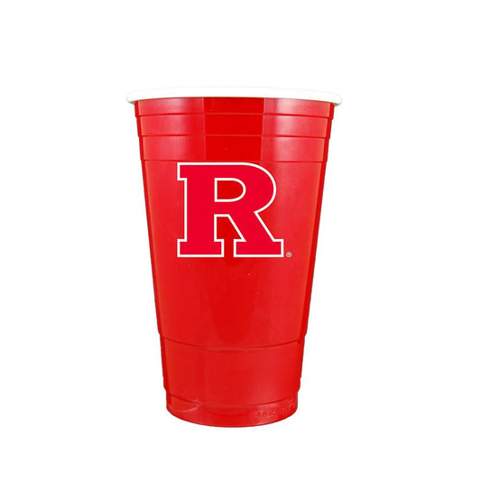 Rutgers University Red Plastic Cup