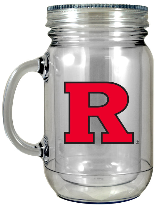 Rutgers University Mason Jar