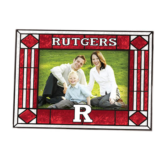 Rutgers University Art Glass Horizontal Frame