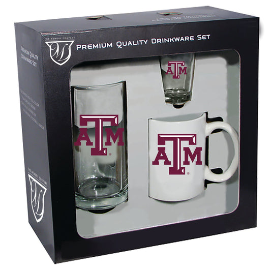 Texas A&M University Drinkware Gift Set