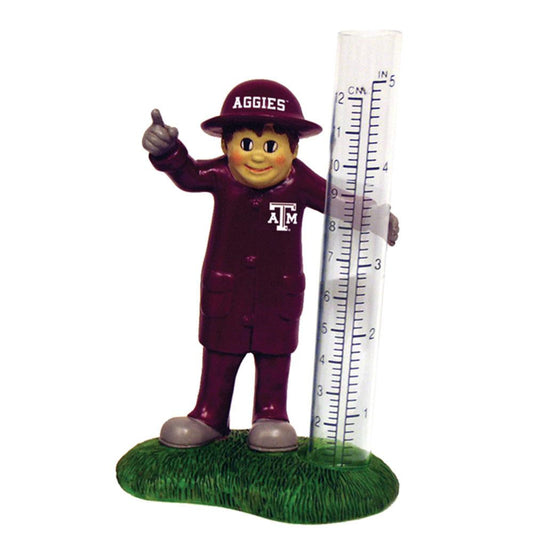 Texas A&M University Mascot Rain Gauge