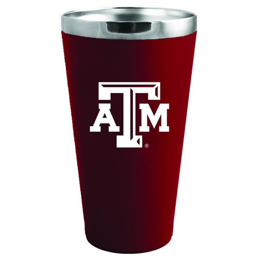 Texas A&M University 16Oz Matte Finish Ss Pint