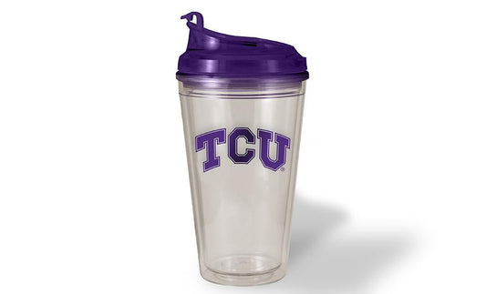 Texas Christian University 16Oz. Mar. Doub Wall Tumbler