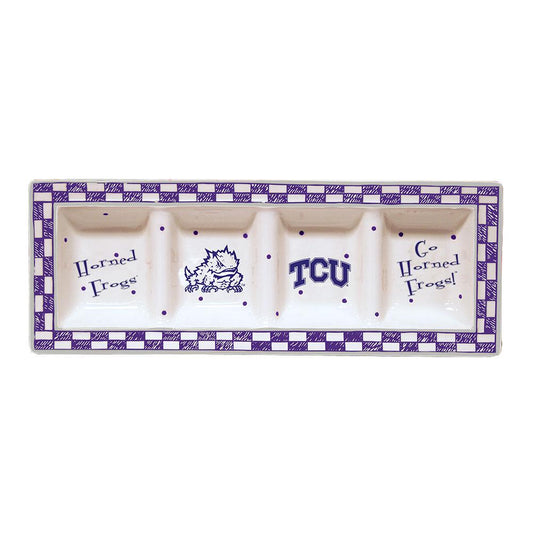 Texas Christian University Gameday Relish Tray