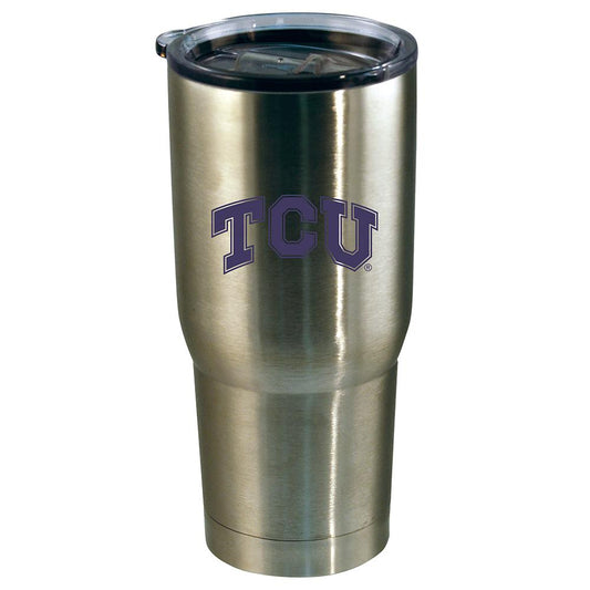 Texas Christian University 22Oz Decal Stainless Steel Tumbler