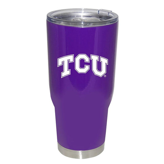 Texas Christian University 32Oz Decal Pc Stainless Steel Tumbler