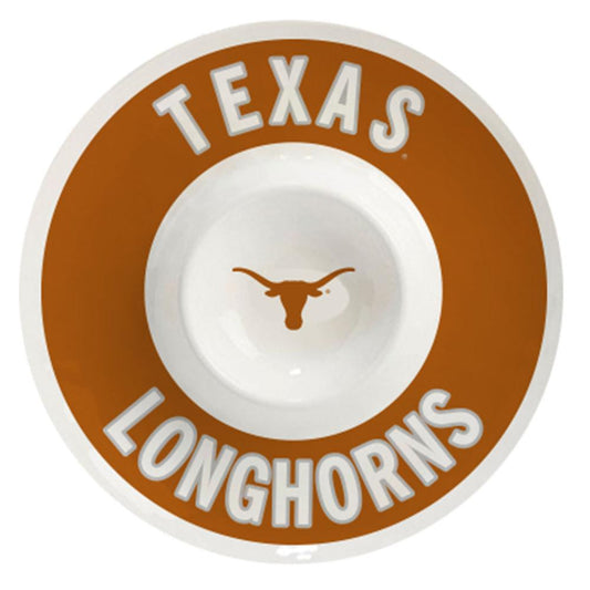 University of Texas 12 Inch Melamine Serving Dip Tray