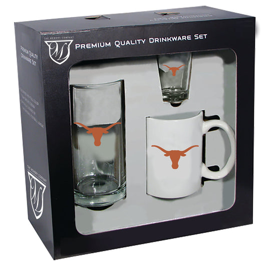 University of Texas Drinkware Gift Set