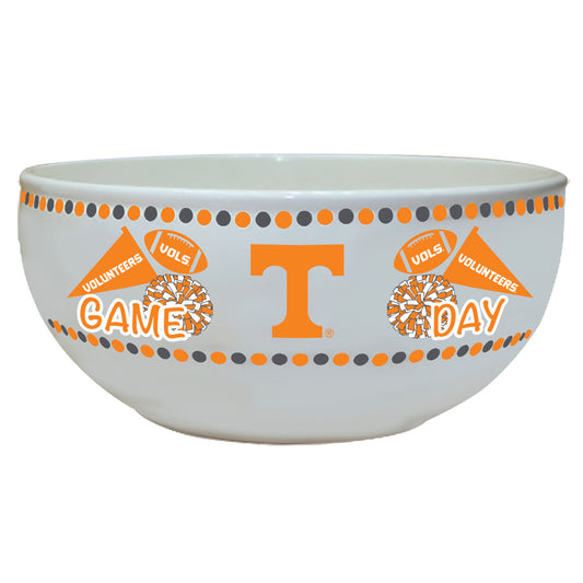 University of Tennessee Large Game Day Ceramic Bowl