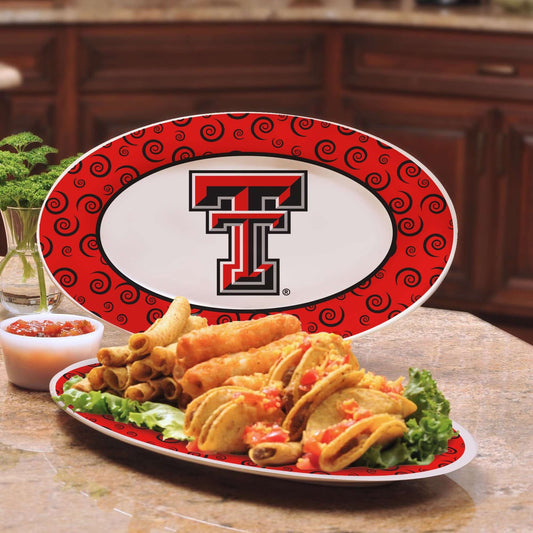 Tennessee Technological University 12 Inch Swirl Platter