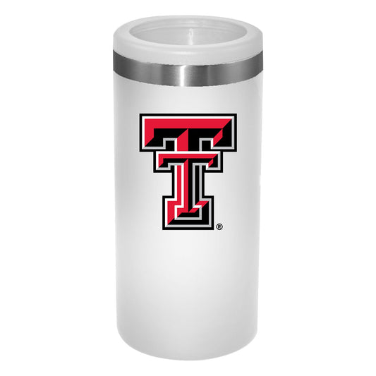 Tennessee Technological University 12Oz White Slim Can Holder