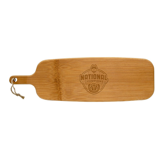 University of Connecticut Bamboo Paddle Cutting & Serving Board 