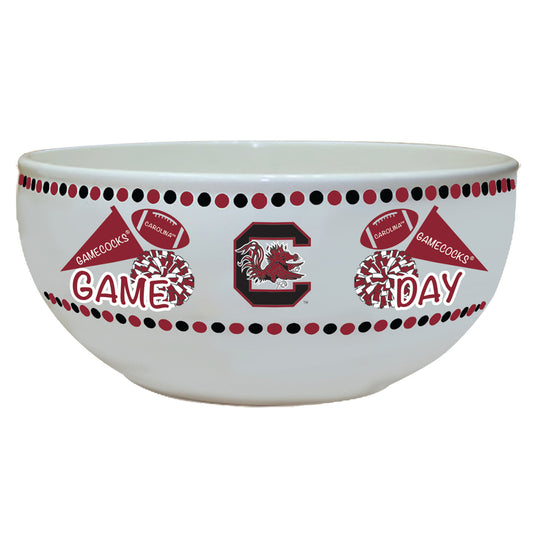 University of South Carolina Large Game Day Ceramic Bowl