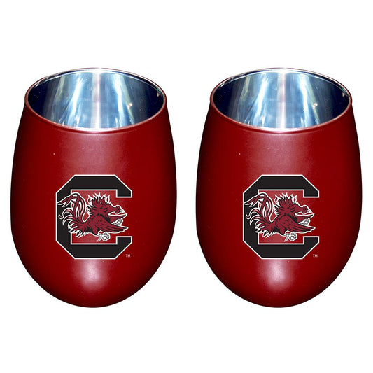 University of South Carolina Matte Ss Sw Stemless Tumbler