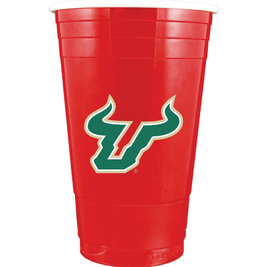 University of South Florida Red Plastic Cup