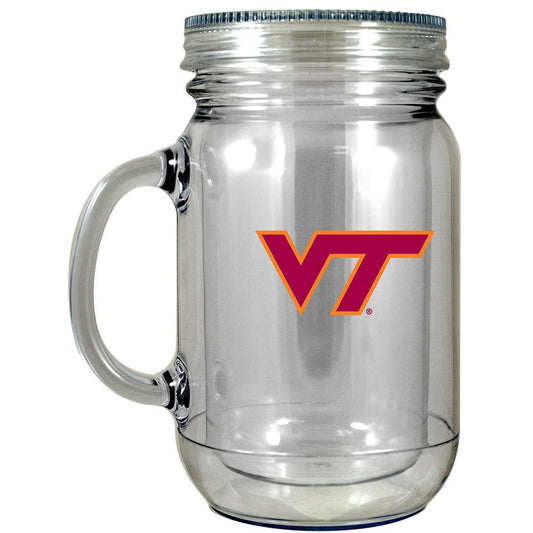 Virginia Tech Mason Jar