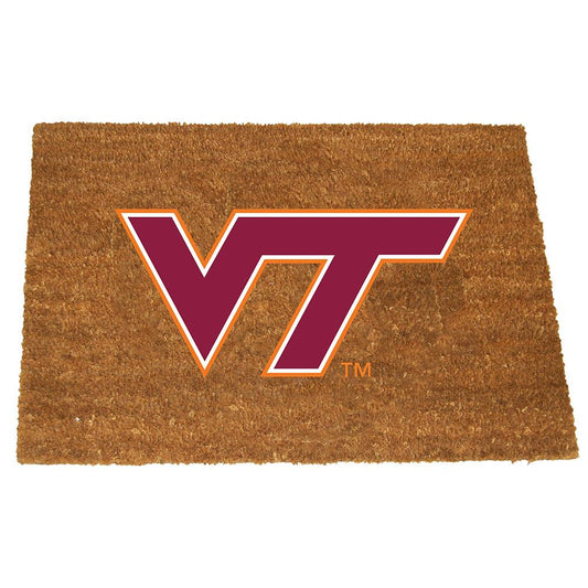 Virginia Tech Colored Logo Door Mat