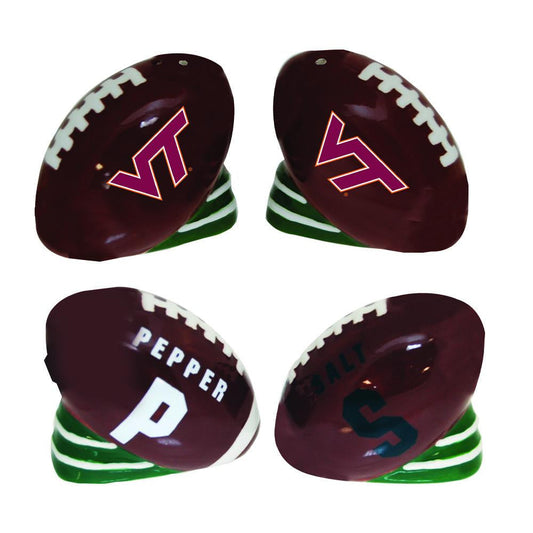 Virginia Tech Football Salt And Pepper Shakers