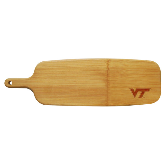 Virginia Tech Bamboo Paddle Cutting & Serving Board