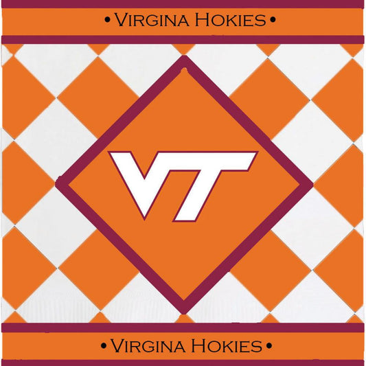 Virginia Tech 25Pk Lunch Napkins