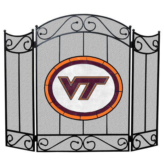 Virginia Tech Fireplace Screen