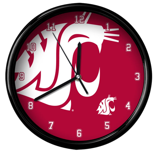 Washington State University Big Logo Clock