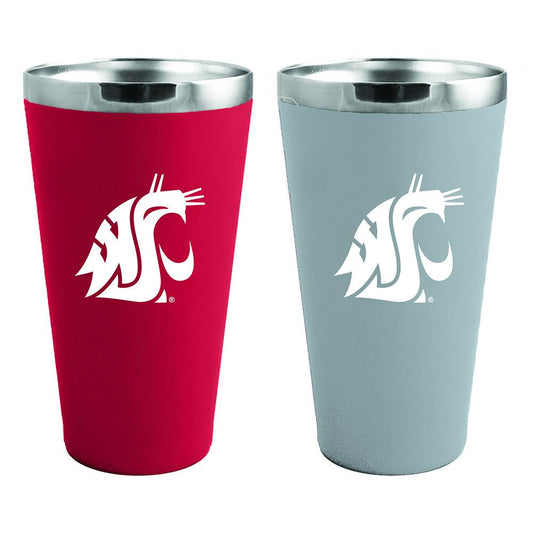 Washington State University 2 Pack Team Color Ss Pint