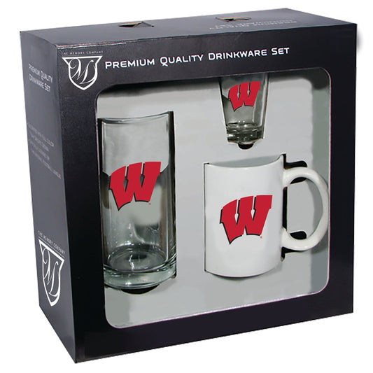 University of Wisconsin Drinkware Gift Set