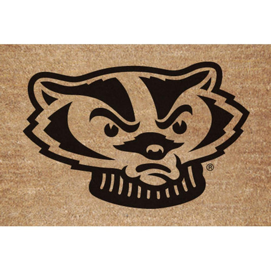 University of Wisconsin Flocked Door Mat