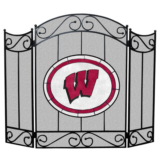 University of Wisconsin Fireplace Screen