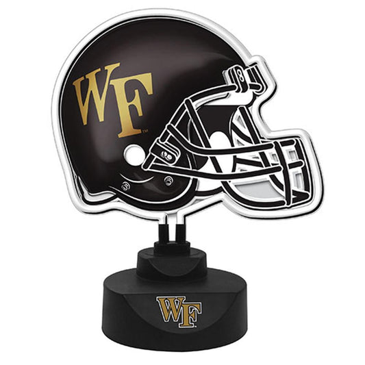 Wake Forest University Neon Helmet Lamp