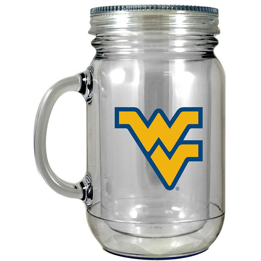 West Virginia University Mason Jar