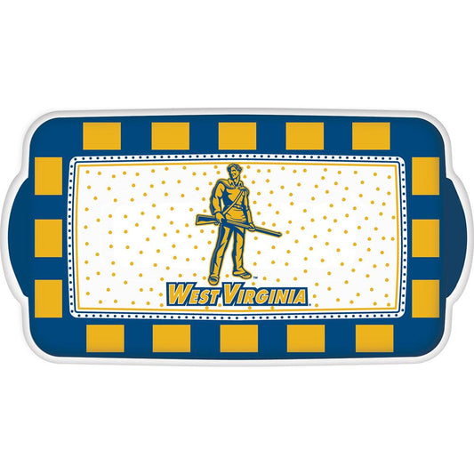 West Virginia University Rectangular Platter