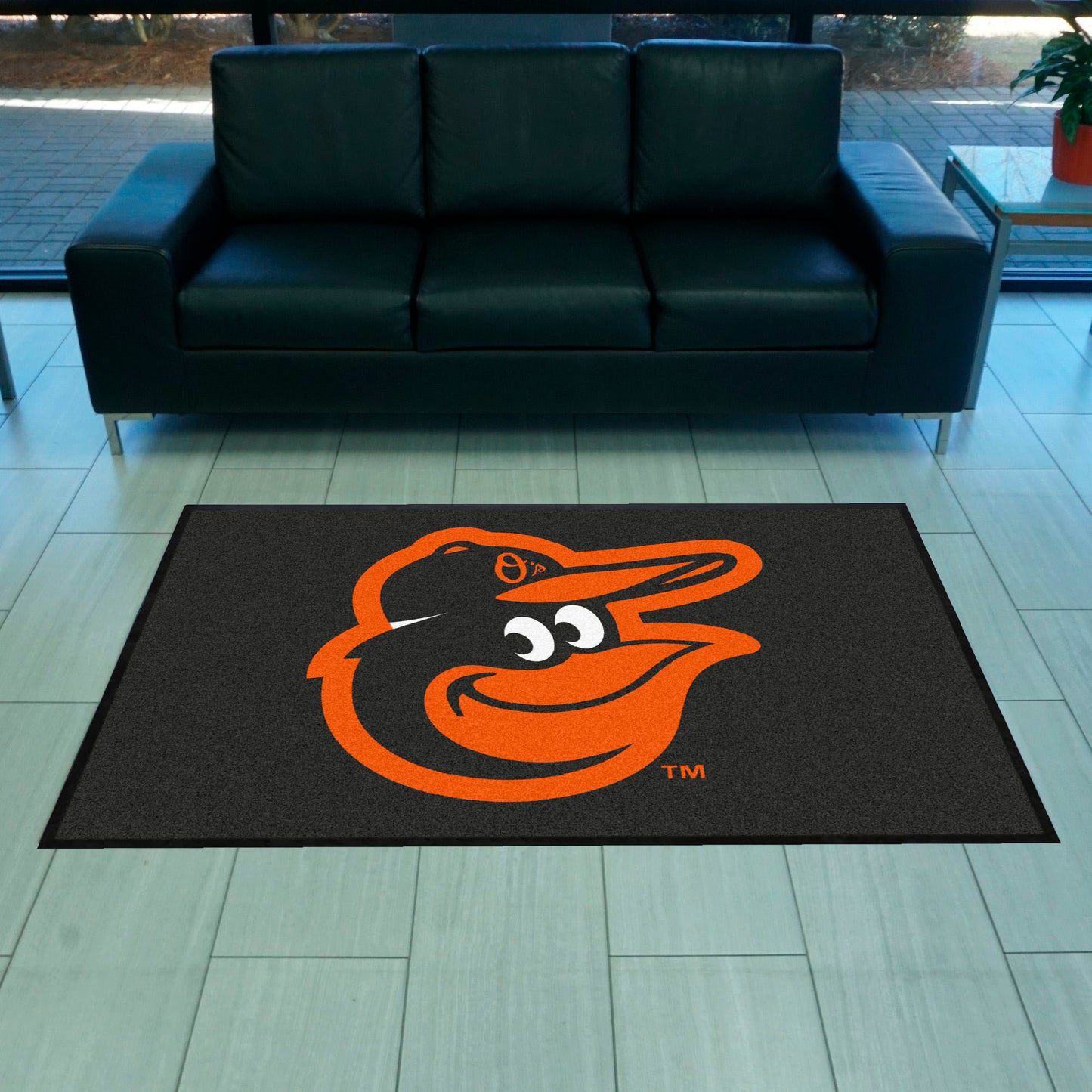 MLB - Baltimore Orioles 4X6 Logo Mat - Landscape