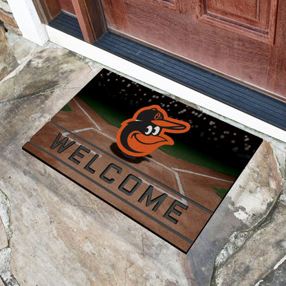 MLB - Baltimore Orioles Crumb Rubber Door Mat