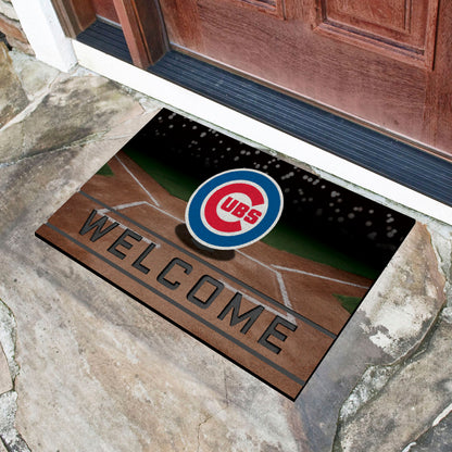 MLB - Chicago Cubs Crumb Rubber Door Mat