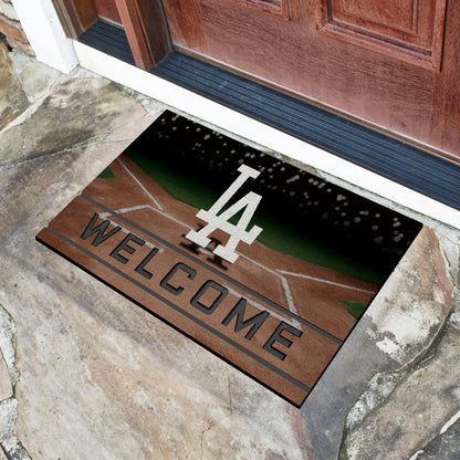 MLB - Los Angeles Dodgers Crumb Rubber Door Mat