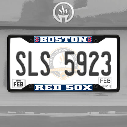 MLB - Boston Red Sox License Plate Frame - Black