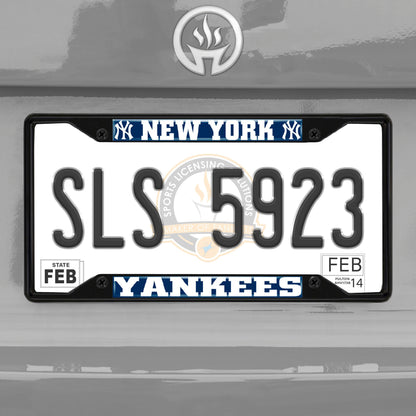 MLB - New York Yankees License Plate Frame - Black