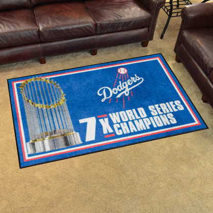 MLB - Los Angeles Dodgers Dynasty 4x6 Rug